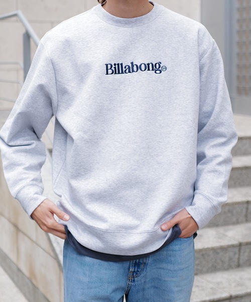 BILLABONG（ビラボン）の「BILLABONG メンズ TITLE トレーナー 【2025年春夏モデル】/ビラボンバックプリントロゴスウェット（スウェット・メンズ・グレー/ブラック/クリーム・MEDIUM/LARGE/X-LARGE）」の21枚目の写真