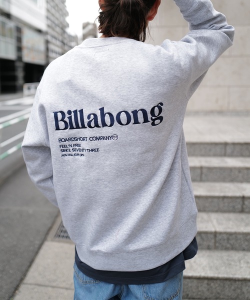 BILLABONG（ビラボン）の「BILLABONG メンズ TITLE トレーナー 【2025年春夏モデル】/ビラボンバックプリントロゴスウェット（スウェット・メンズ・グレー/ブラック/クリーム・MEDIUM/LARGE/X-LARGE）」の19枚目の写真