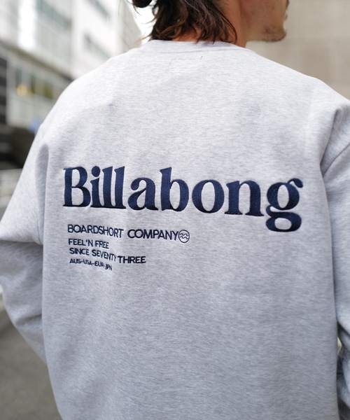 BILLABONG（ビラボン）の「BILLABONG メンズ TITLE トレーナー 【2025年春夏モデル】/ビラボンバックプリントロゴスウェット（スウェット・メンズ・グレー/ブラック/クリーム・MEDIUM/LARGE/X-LARGE）」の22枚目の写真