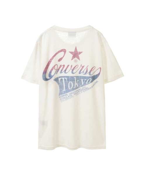セール】VINTAGE-LIKE FADED SHEER TEE（Tシャツ/カットソー