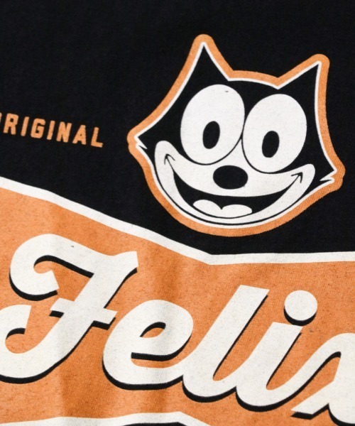 THRIFTY LOOK(スリフティールック)の「THRIFTY LOOK / スリフティールック THRIFTY "FELIX THE CAT" HEAVY WEIGHT TEE フェリックス ヘビーウェイト Tシャツ(Tシャツ/カットソー・メンズ・ブラック・X-LARGE/XX-LARGE)」の3枚目の写真