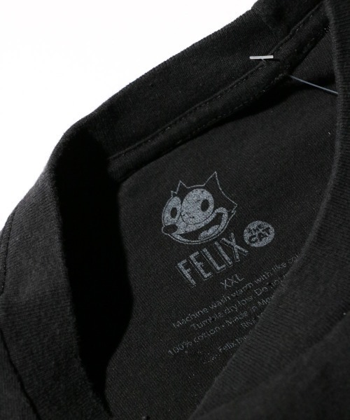 THRIFTY LOOK(スリフティールック)の「THRIFTY LOOK / スリフティールック THRIFTY "FELIX THE CAT" HEAVY WEIGHT TEE フェリックス ヘビーウェイト Tシャツ(Tシャツ/カットソー・メンズ・ブラック・X-LARGE/XX-LARGE)」の8枚目の写真