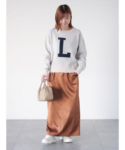 Lugnoncure（ルノンキュール）の「柄アソートジャカードニット（ニット/セーター・レディース・ベージュ/ミント/グレー・F）」の7枚目の写真