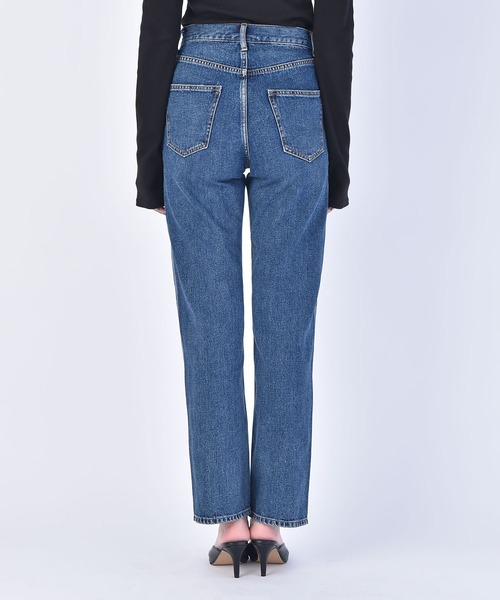 AKTE（アクテ）の「レギュラーフィットデニムパンツ（デニムパンツ・レディース・ブルー・1/2/2T）」の11枚目の写真