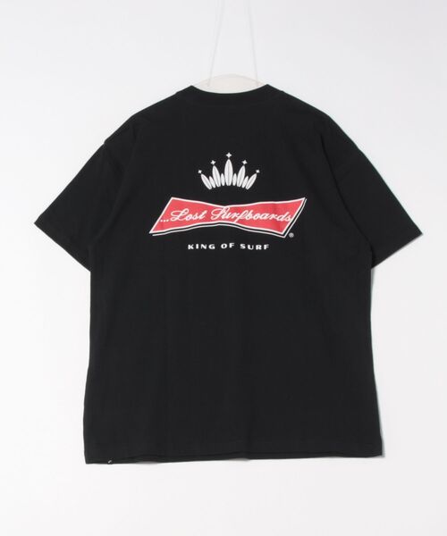セール】lost/ロスト 半袖Tシャツ/半袖Tee バックプリント ユニ