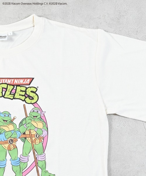 MARKEY'S（マーキーズ）の「【Teenage Mutant Ninja Turtles/ミュータントタートルズ】別注プリントTシャツ/おとな（Tシャツ/カットソー・レディース・ブラック/ホワイト・180cm/160cm）」の11枚目の写真