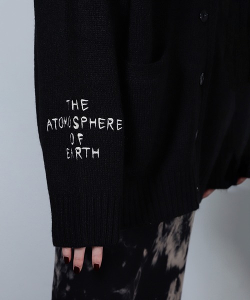 ROSE BUD（ローズバッド）の「(GENE HEAVENS)エンブロイダリー カレッジニットカーディガン（カーディガン/ボレロ・レディース・ホワイト・ONE SIZE）」の19枚目の写真