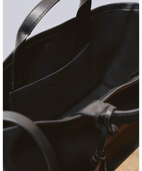 TODAYFUL Useful Leather Bag(M) 黒 Useful Leather Bag (M)(FREE BLACK): TODAYFUL: WOMENS｜ STUDIOUS