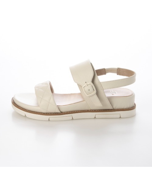 Riz raffinee（リズラフィーネ）の「フッドベッドサンダル（サンダル・レディース・ブラック/ベージュ/アイボリー・L/M/S）」の5枚目の写真