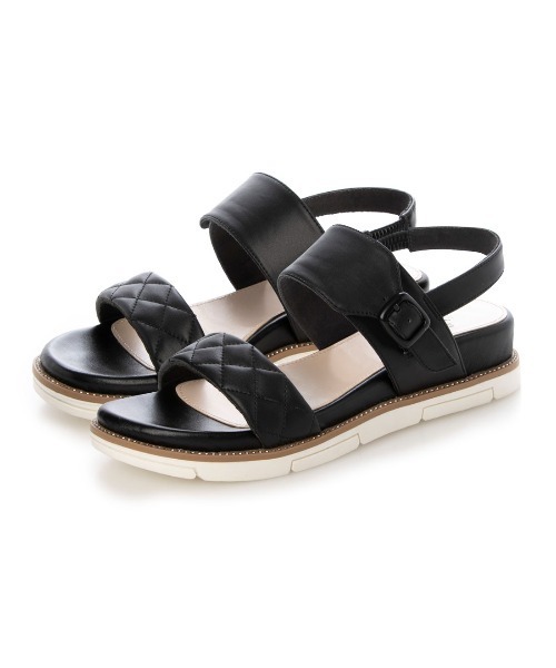 Riz raffinee（リズラフィーネ）の「フッドベッドサンダル（サンダル・レディース・ブラック/ベージュ/アイボリー・L/M/S）」の14枚目の写真