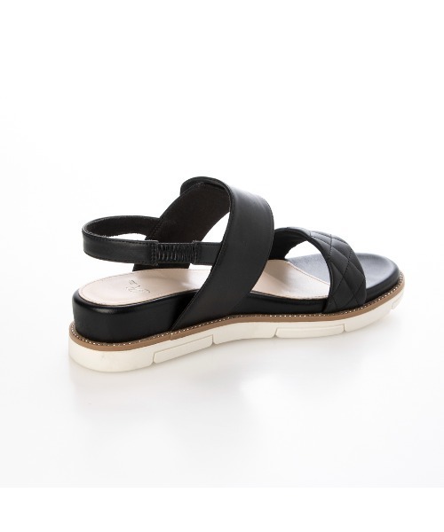 Riz raffinee（リズラフィーネ）の「フッドベッドサンダル（サンダル・レディース・ブラック/ベージュ/アイボリー・L/M/S）」の16枚目の写真