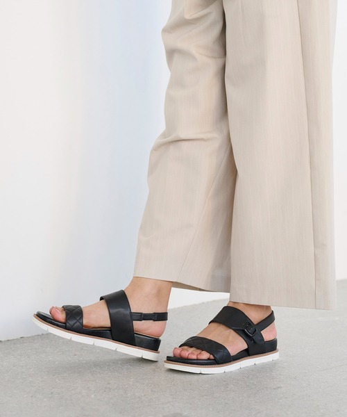 Riz raffinee（リズラフィーネ）の「フッドベッドサンダル（サンダル・レディース・ブラック/ベージュ/アイボリー・L/M/S）」の20枚目の写真