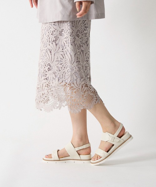 Riz raffinee（リズラフィーネ）の「フッドベッドサンダル（サンダル・レディース・ブラック/ベージュ/アイボリー・L/M/S）」の10枚目の写真