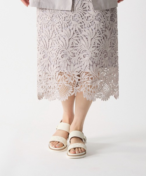 Riz raffinee（リズラフィーネ）の「フッドベッドサンダル（サンダル・レディース・ブラック/ベージュ/アイボリー・L/M/S）」の11枚目の写真