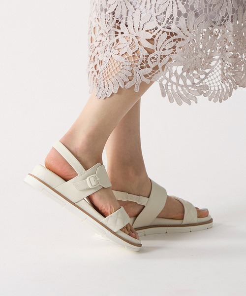 Riz raffinee（リズラフィーネ）の「フッドベッドサンダル（サンダル・レディース・ブラック/ベージュ/アイボリー・L/M/S）」の13枚目の写真