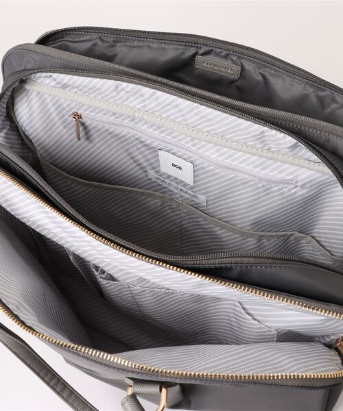 ace.(エース)の「【ace. GENE/エースジーン】 ラポルテム ビジネストート 26L レディースビジネス B4(トートバッグ・レディース・グレー/ブラック/ベージュ・FREE)」の5枚目の写真