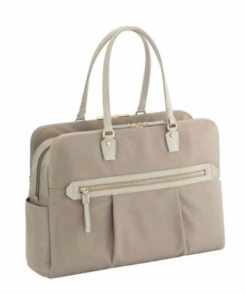 ace.(エース)の「【ace. GENE/エースジーン】 ラポルテム ビジネストート 26L レディースビジネス B4(トートバッグ・レディース・グレー/ブラック/ベージュ・FREE)」の3枚目の写真