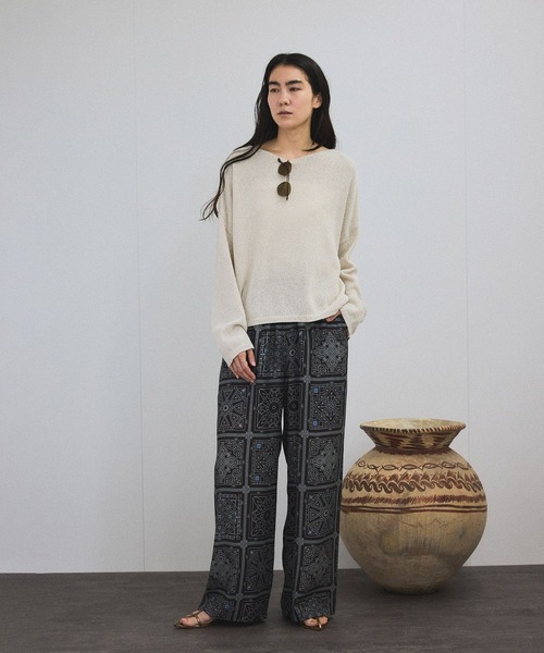 SALON adam et rope'（サロン アダム エ ロペ）の「ナローストラップサンダル（サンダル・レディース・ブラック/その他1・23/23.5/24/24.5）」の10枚目の写真