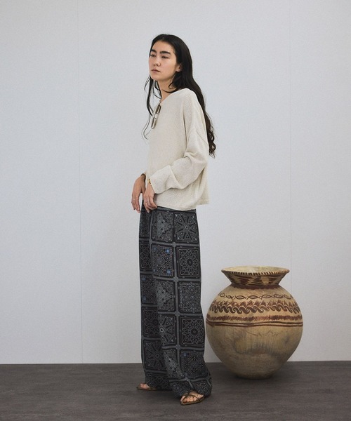 SALON adam et rope'（サロン アダム エ ロペ）の「ナローストラップサンダル（サンダル・レディース・ブラック/その他1・23/23.5/24/24.5）」の9枚目の写真