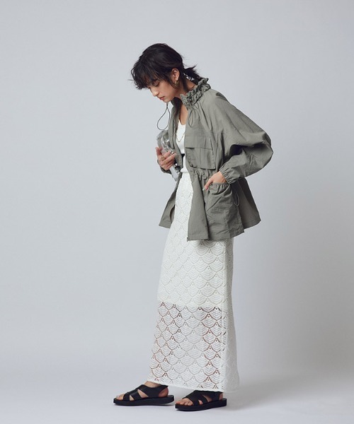 セール】[RASW]ドロストギャザーブルゾン（ブルゾン）｜RASW（ラス）の