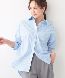 Cutie Blonde | 【洗える/S-LL】い ろ い ろ　ストライプシャツ(シャツ/ブラウス)