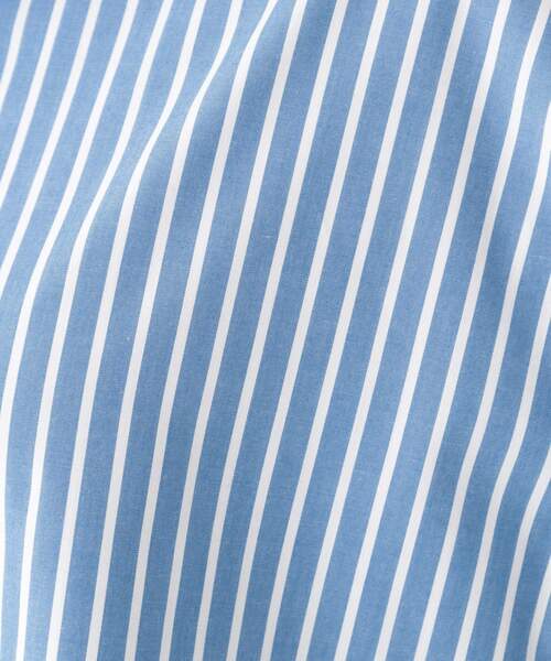 Cutie Blonde（キューティーブロンド）の「【洗える/S-LL】いろいろ ストライプシャツ（シャツ/ブラウス・レディース・イエロー系その他4/ネイビー系2/ブルー系2/ブルー系7・02/03/04/01）」の5枚目の写真