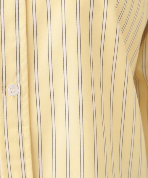 Cutie Blonde（キューティーブロンド）の「【洗える/S-LL】いろいろ ストライプシャツ（シャツ/ブラウス・レディース・イエロー系その他4/ネイビー系2/ブルー系2/ブルー系7・02/03/04/01）」の13枚目の写真