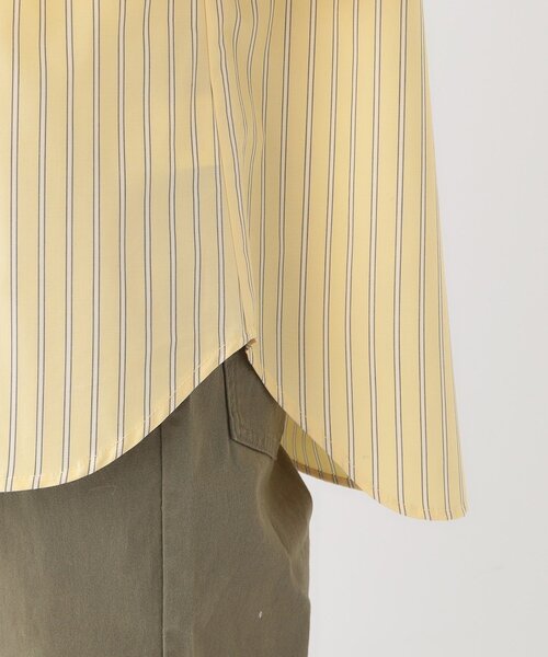 Cutie Blonde（キューティーブロンド）の「【洗える/S-LL】いろいろ ストライプシャツ（シャツ/ブラウス・レディース・イエロー系その他4/ネイビー系2/ブルー系2/ブルー系7・02/03/04/01）」の20枚目の写真