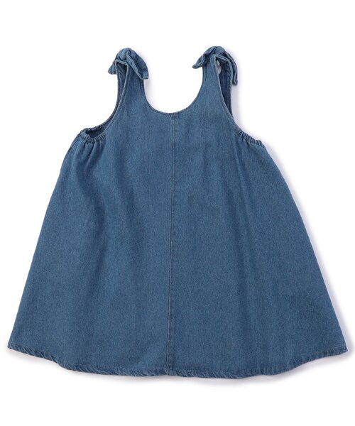 Seraph（セラフ）の「【ジュニア対応】Aライン ジャンパースカート（ジャンパースカート・キッズ・ベージュ/インディゴブルー/その他10・90/100/110/120/80/130/140）」の7枚目の写真