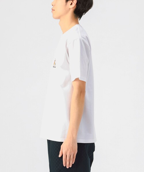 BEAMS HEART（ビームスハート）の「【ユニセックス】整いベアー Tシャツ（Tシャツ/カットソー・メンズ・ホワイト/グリーン・S/M/L/XL）」の11枚目の写真