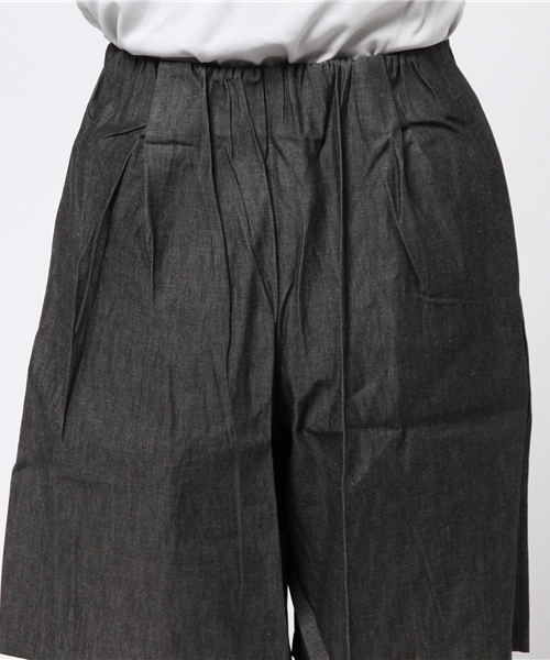 OUTLET（アウトレット）の「【Ciaopanic】INDIGOキュロットフレアPTS（その他パンツ・レディース・ブラック/ライトブルー・FREE）」の7枚目の写真