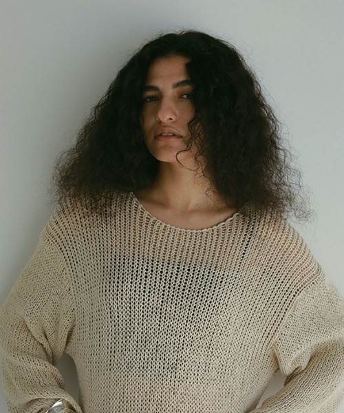 完売エトレトウキョウコットンリネンローゲージニットワンピース