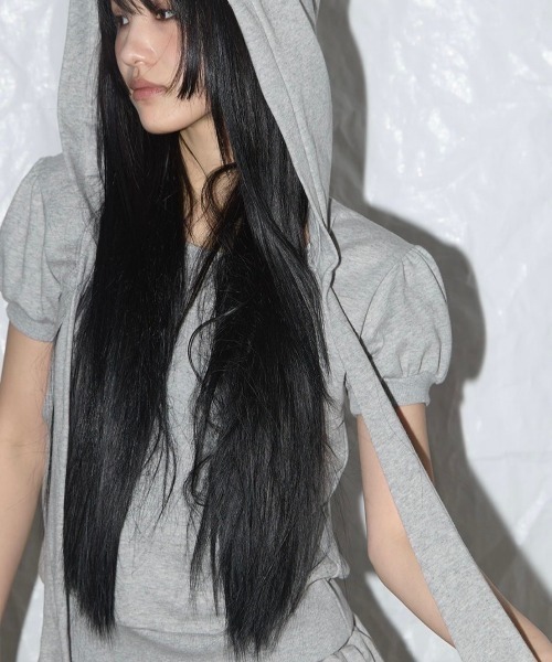 FANCY CLUB】PUFF ROUND SCARF HOODIE / 【ファンシークラブ