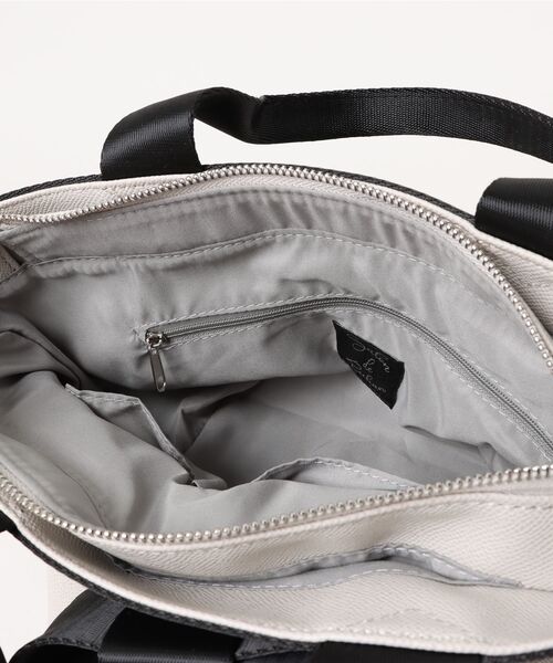 SALON de RUBAN（サロンドルヴァン）の「【SALON de RUBAN / サロン ド ルヴァン】 リボンミニトート（トートバッグ・レディース・ブラック/アイボリー/ライトグレー/ピンク・FREE）」の9枚目の写真