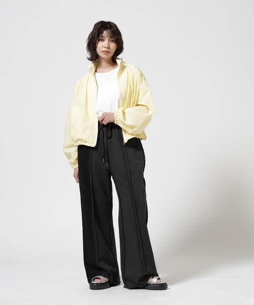 casane（カサネ）の「CASANE（カサネ）別注スエットパンツ（その他パンツ・レディース・ベージュ/ブラック・2/1）」の17枚目の写真