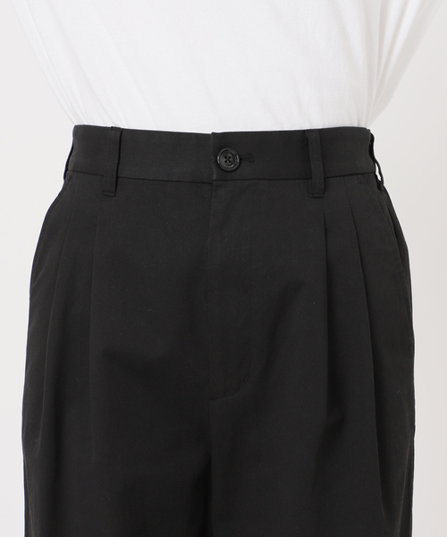 JOURNAL STANDARD relume(ジャーナルスタンダード レリューム)の「コットンツイル2タックパンツ(その他パンツ・レディース・ブラック/ベージュ・36/38)」の22枚目の写真