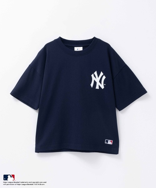 セール】MLB BIGシルエット バックロゴTシャツ/ヤンキース