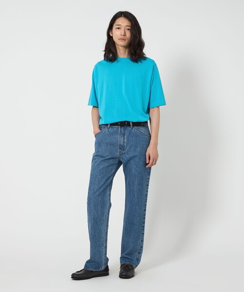 UNITED ARROWS（ユナイテッドアローズ）の「クレープ コットン ニット Tシャツ（Tシャツ/カットソー・メンズ・レッド/コバルトブルー/ナチュラル/ブラック・M/XL/S/L）」の7枚目の写真