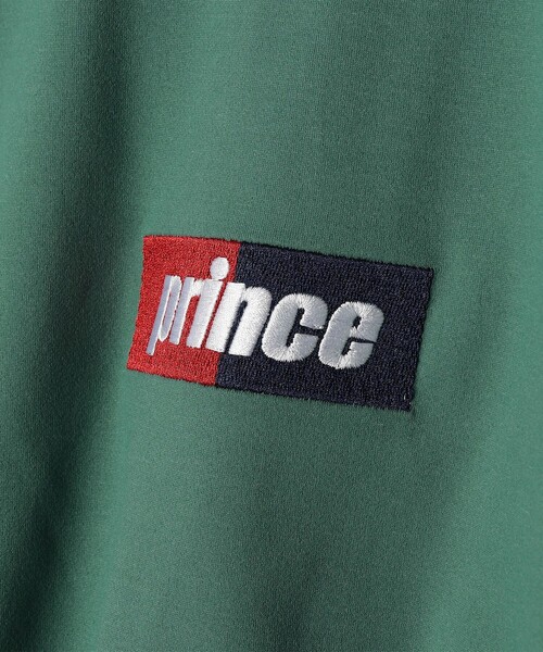 PRINCE(プリンス)の「【SHIPS any別注】prince:〈吸水速乾/UVカット/遮熱〉ボックス ロゴ 刺繍 スピンドル Tシャツ◇(Tシャツ/カットソー・メンズ・ホワイト/ブラック/グリーン・SMALL/MEDIUM/LARGE)」の6枚目の写真
