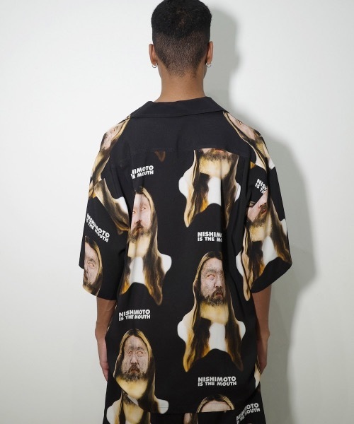 NISHIMOTO IS THE MOUTH(ニシモト イズ ザ マウス)の「HAWAIIAN SHIRT | NISHIMOTO IS THE MOUTH(シャツ/ブラウス・メンズ・ブラック・S/M/L/XL)」の2枚目の写真