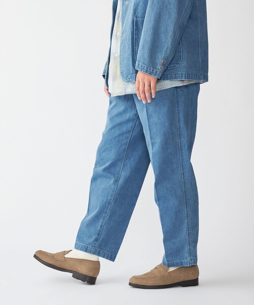 新品タグ付　ハグオーワー　デニムイージープルオンパンツ ハグオーワー hug o war デニムイージープルオンパンツ