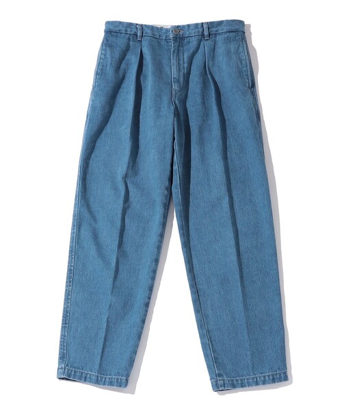 SHIPS(シップス)の「Southwick: Gate Label デニム イージー 1プリーツ パンツ(その他パンツ・メンズ・ライトブルー/ネイビー・SMALL/MEDIUM/LARGE/X-LARGE)」の12枚目の写真