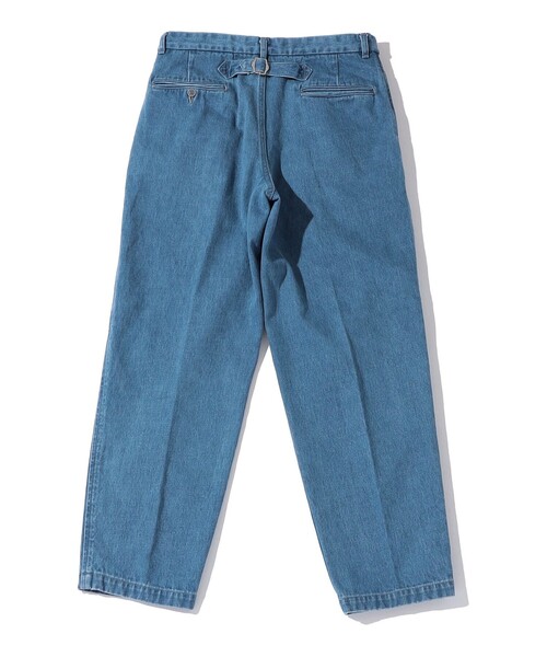 SHIPS(シップス)の「Southwick: Gate Label デニム イージー 1プリーツ パンツ(その他パンツ・メンズ・ライトブルー/ネイビー・SMALL/MEDIUM/LARGE/X-LARGE)」の13枚目の写真