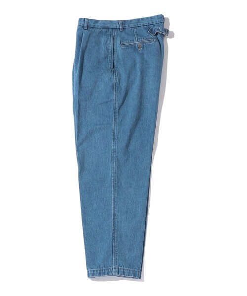 SHIPS(シップス)の「Southwick: Gate Label デニム イージー 1プリーツ パンツ(その他パンツ・メンズ・ライトブルー/ネイビー・SMALL/MEDIUM/LARGE/X-LARGE)」の16枚目の写真