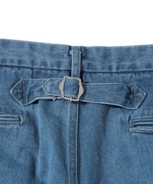 SHIPS(シップス)の「Southwick: Gate Label デニム イージー 1プリーツ パンツ(その他パンツ・メンズ・ライトブルー/ネイビー・SMALL/MEDIUM/LARGE/X-LARGE)」の22枚目の写真
