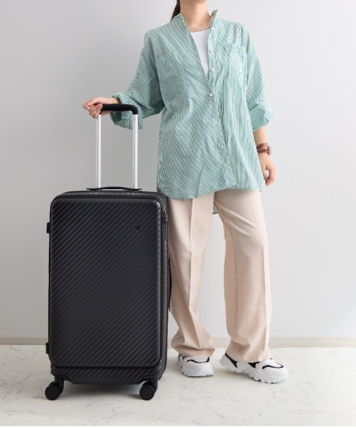 スーツケース ココント キャスターストッパー フロントポケット 05512