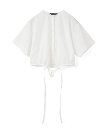 mizuiro ind ドローストリングシャツ