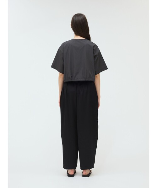 「専用」mizuiroind ブラウス mizuiro ind ミズイロインド メッシュドットハイネックプル