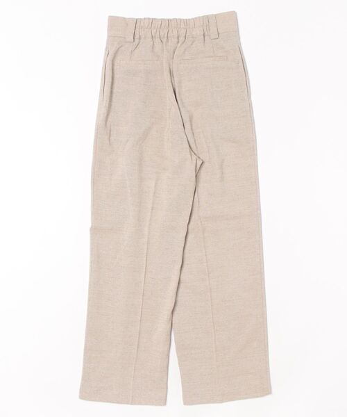 Three Four Time（ｽﾘｰﾌｫｰﾀｲﾑ）の「リネンライクベルトパンツ（スラックス・レディース・ベージュ・FREE）」の2枚目の写真