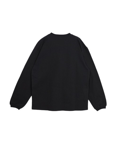 COMMON BASE（コモンベース）の「BLANK B L/S TEE | COMMON BASE（Tシャツ/カットソー・メンズ・ホワイト/ブラック/スモークピンク/ライトイエロー・MEDIUM/LARGE/X-LARGE）」の5枚目の写真